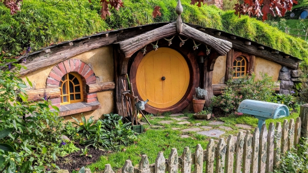 ontharden tuin - hobbit