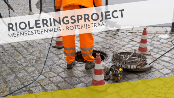 Grondmechanische proeven rioleringsproject Meensesteenweg (Izegem)-Roterijstraat