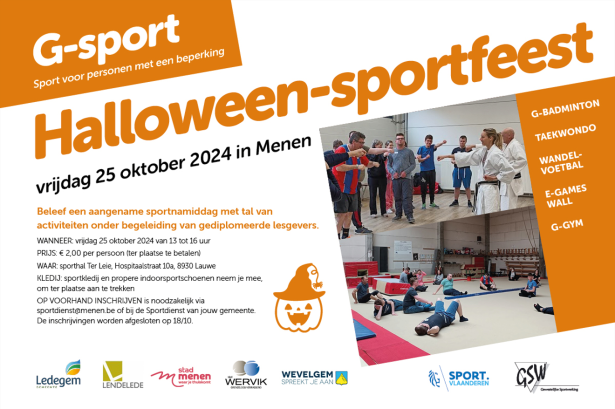 Halloween G-sportfeest 2024