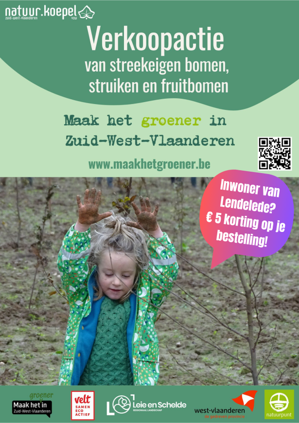 Maak het groener in Zuid-West-Vlaanderen 2024